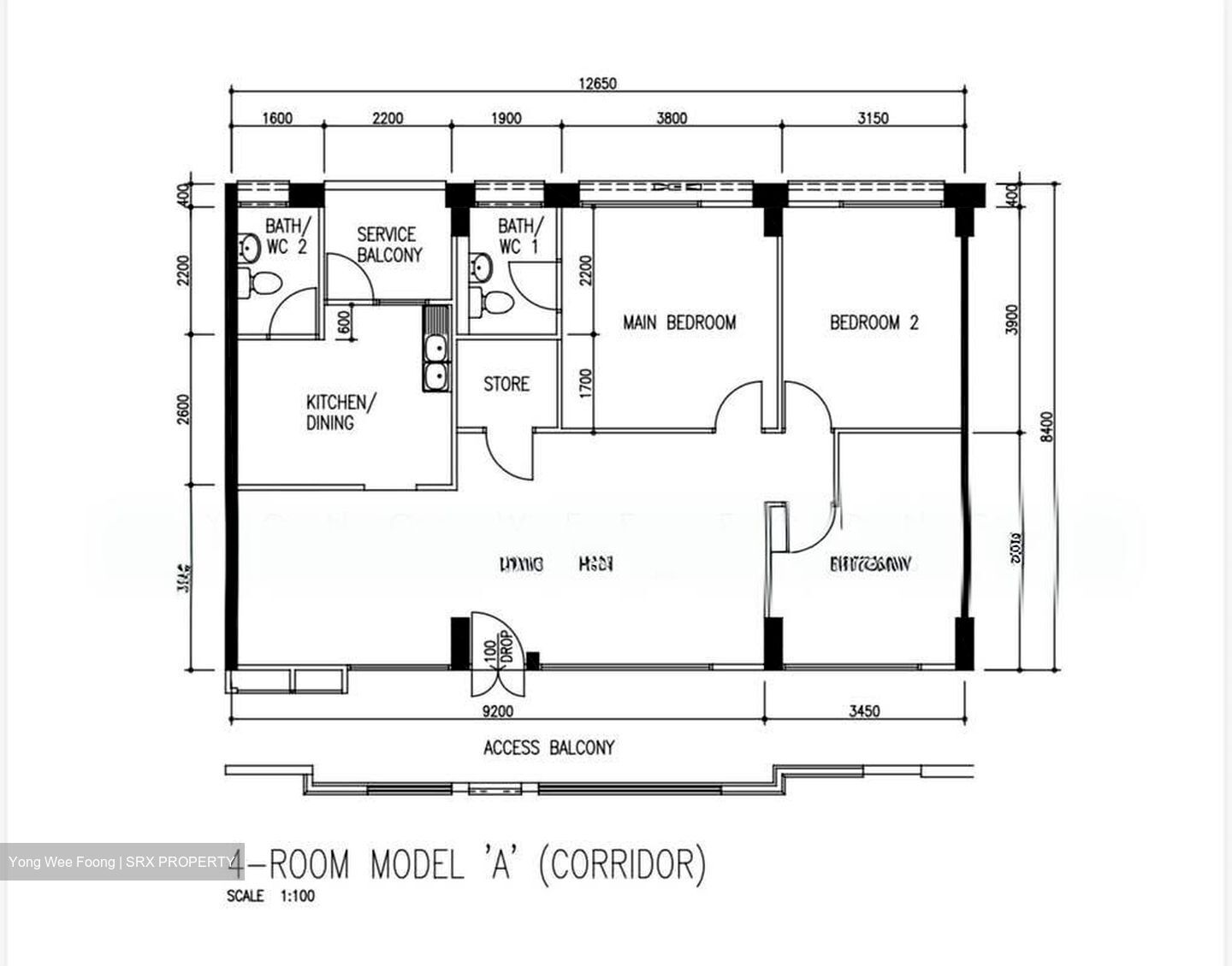 Blk 365 Woodlands Avenue 5 (Woodlands), HDB 4 Rooms #577039711